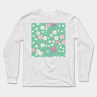 Spring wildflowers 2 (MD23SPR003) Long Sleeve T-Shirt